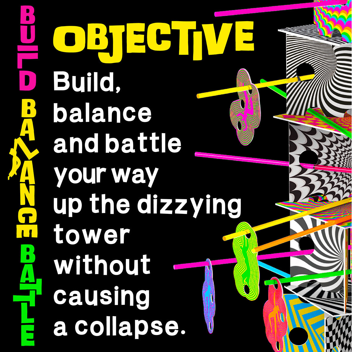 Mindware Vertigo Stacking Party Game