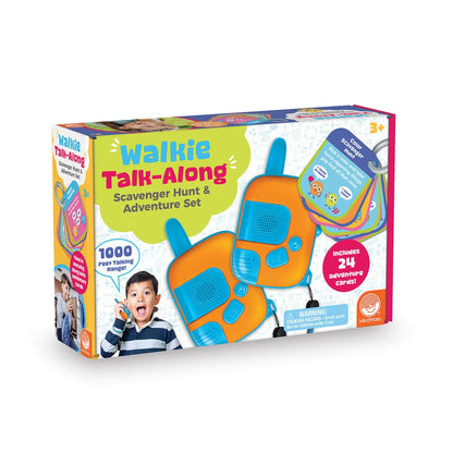 Mindware - Walkie Talk-Along Scavenger Hunt & Adventure Set