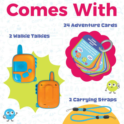 Mindware - Walkie Talk-Along Scavenger Hunt & Adventure Set