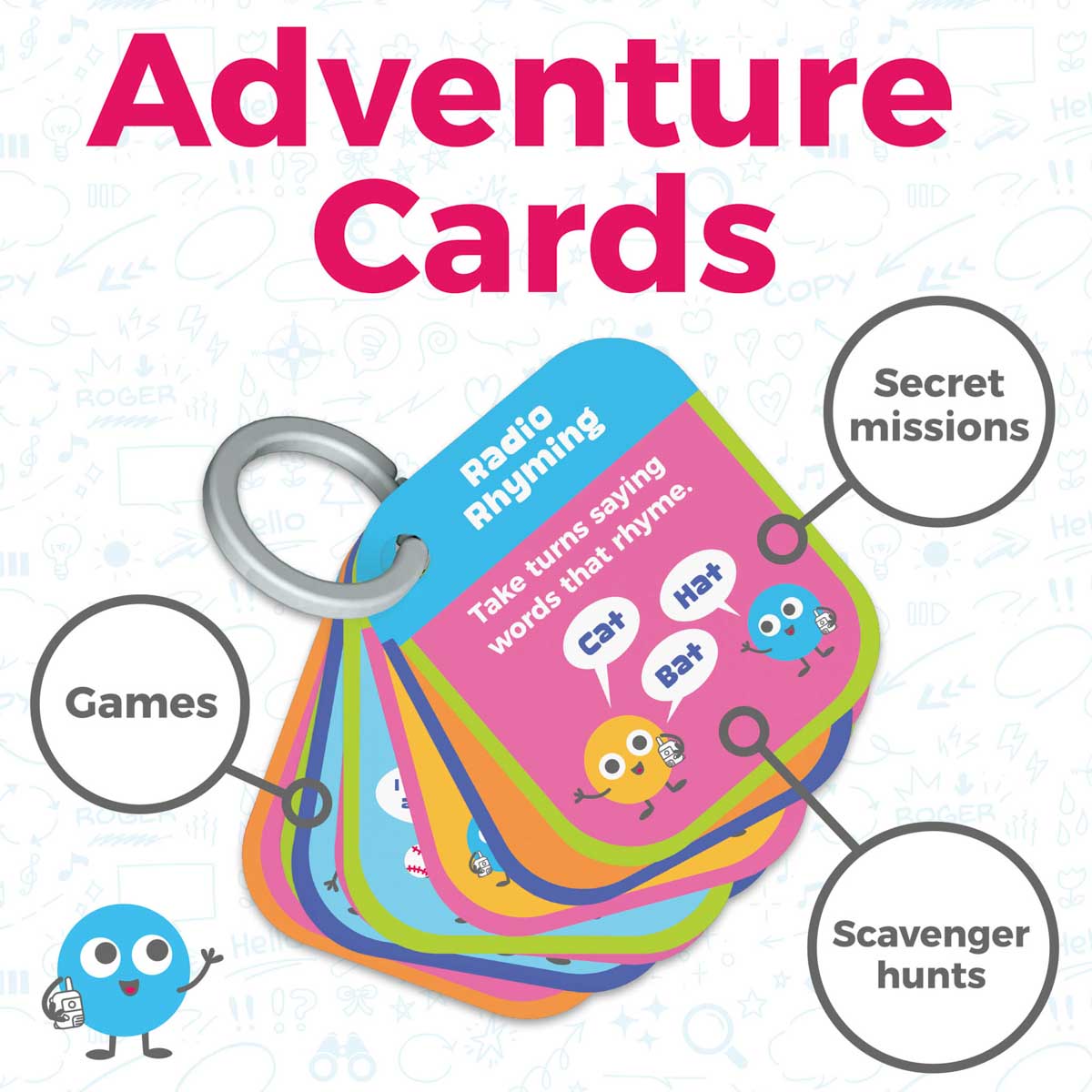 Mindware - Walkie Talk-Along Scavenger Hunt & Adventure Set