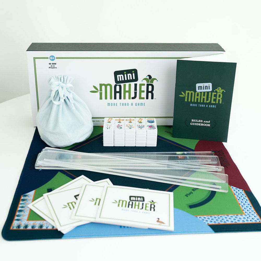 Mini Mahjer Complete Game - Woodlands Edition