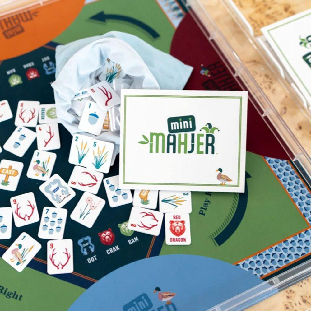 Mini Mahjer Complete Game - Woodlands Edition