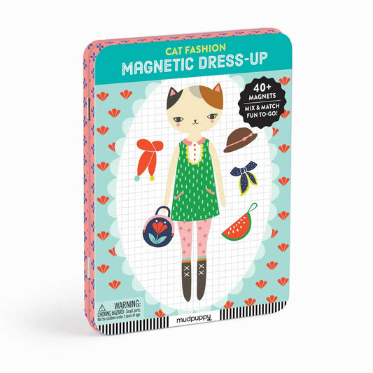 Mudpuppy Cat Fashion Magnetic Dress-up