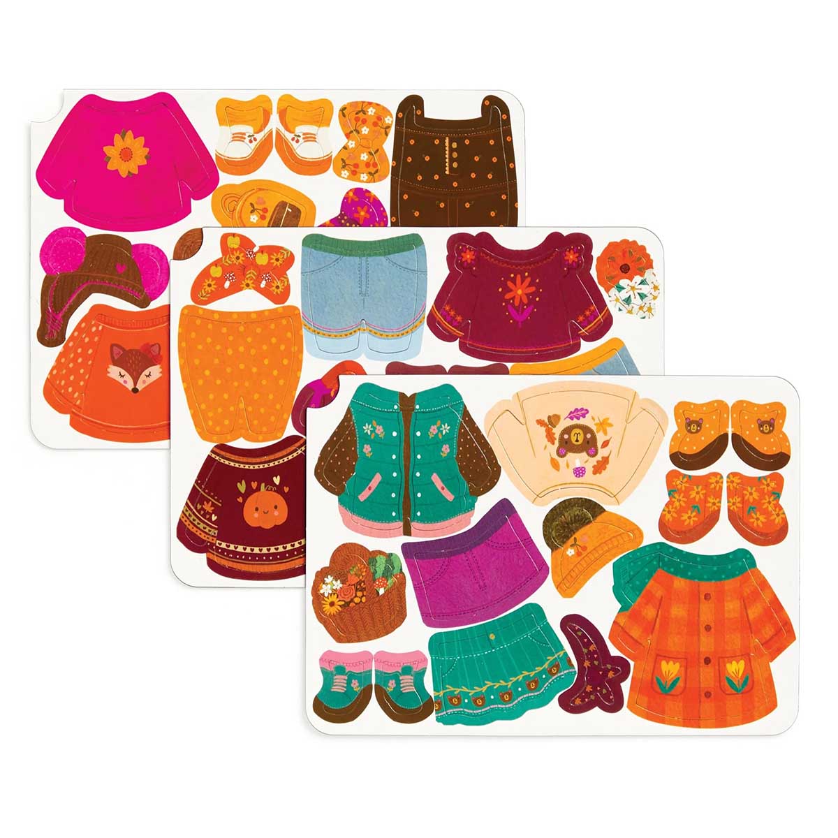 Mudpuppy Folklore Forest Magnetic Dress-up Play Set
