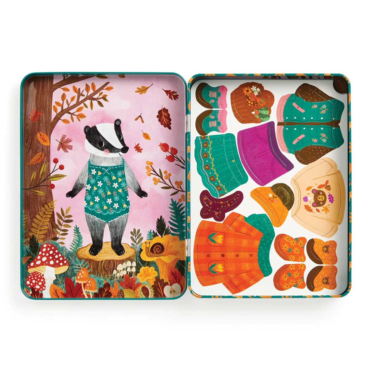 Mudpuppy Folklore Forest Magnetic Dress-up Play Set