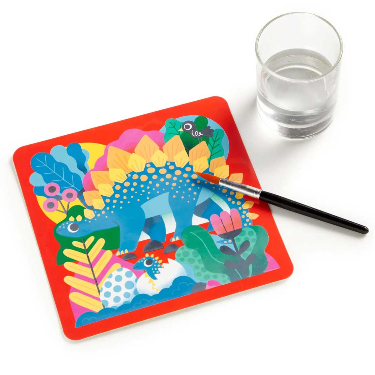 Mudpuppy Mighty Dinosaurs Color Magic Water-Reveal Kit