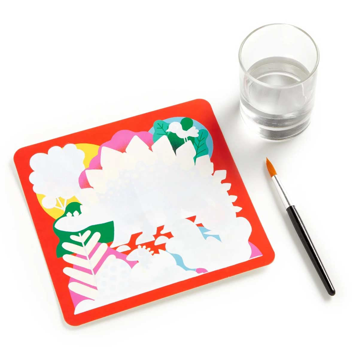 Mudpuppy Mighty Dinosaurs Color Magic Water-Reveal Kit