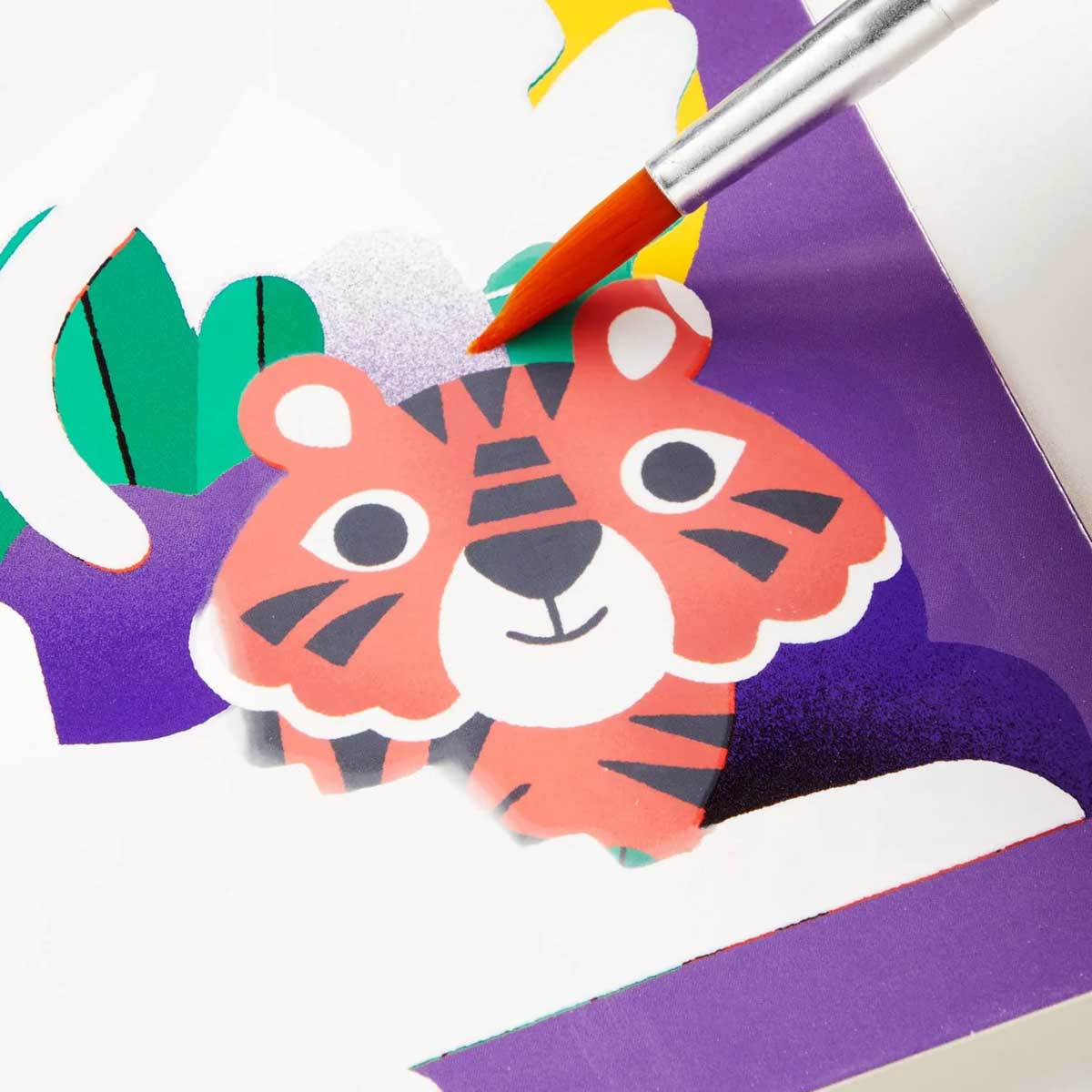Mudpuppy Rainforest Friends Color Magic Water-Reveal Kit