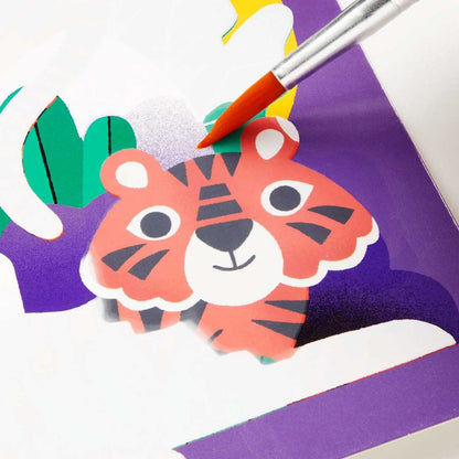 Mudpuppy Rainforest Friends Color Magic Water-Reveal Kit