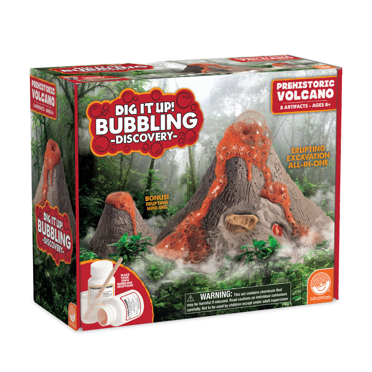 Mindware Dig It Up! Bubbling Volcano Discovery