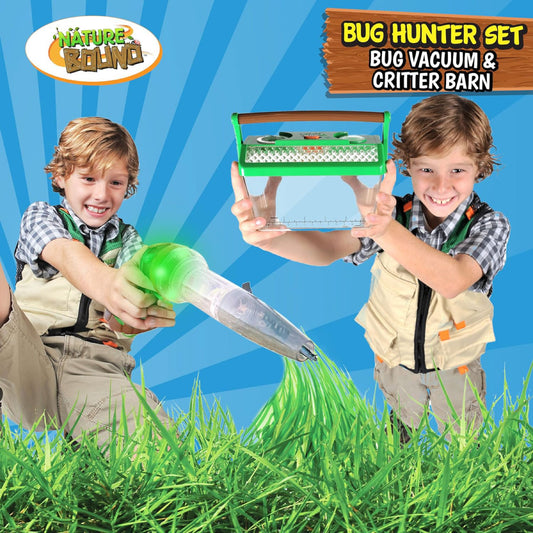 Nature Bound Bug Hunter Bug Vacuum and Critter Barn Set