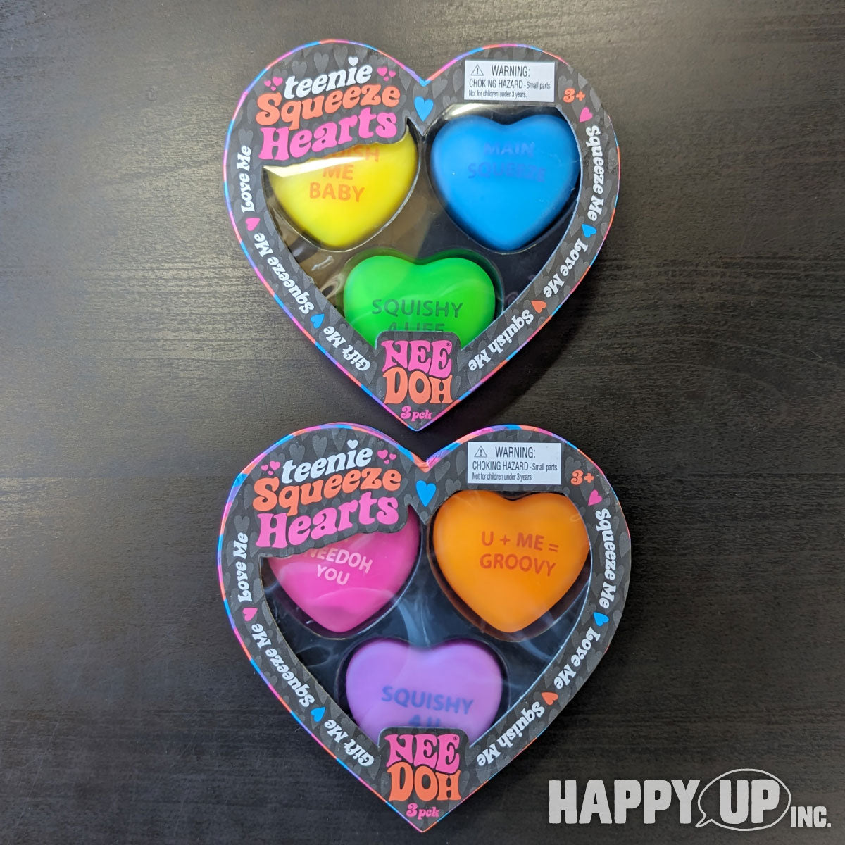 Squeeze Hearts Teenie NeeDohs 3 Pack