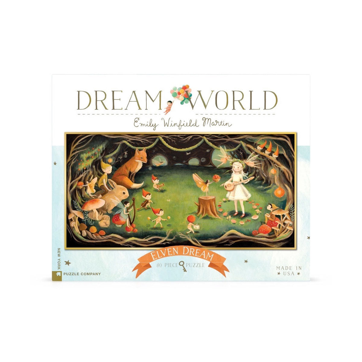 New York Puzzle Co Elven Dream - 80 Piece Jigsaw