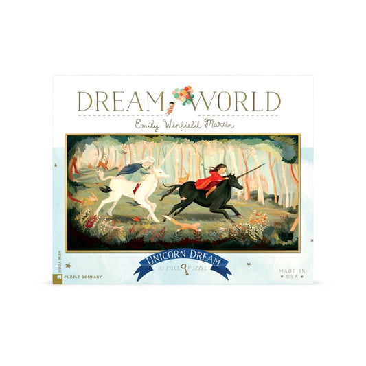 New York Puzzle Co Unicorn Dream - 80 Piece Jigsaw