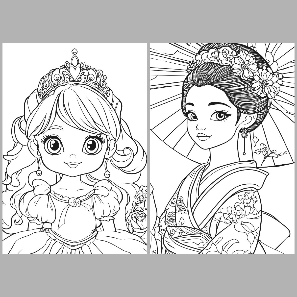 XXL Royal Coloring Book