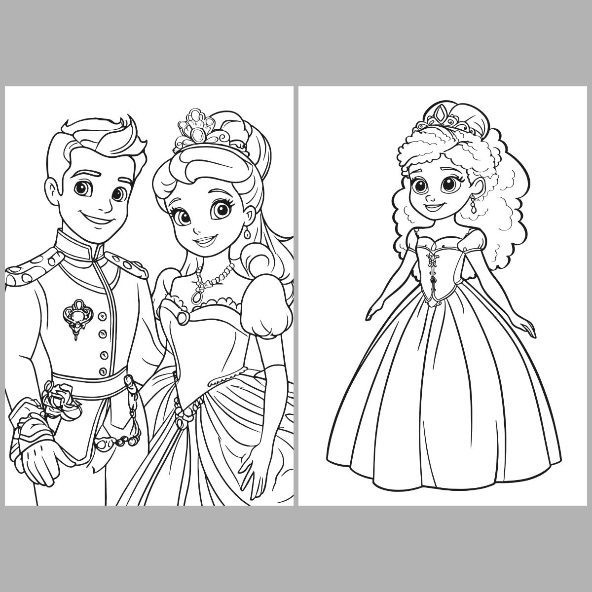XXL Royal Coloring Book