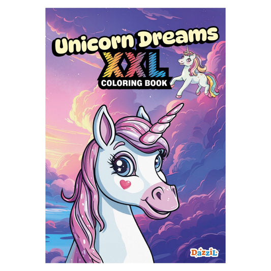 XXL Unicorn Dreams Coloring Book