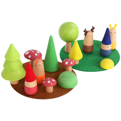 Kipod Dwarf Forest Playset