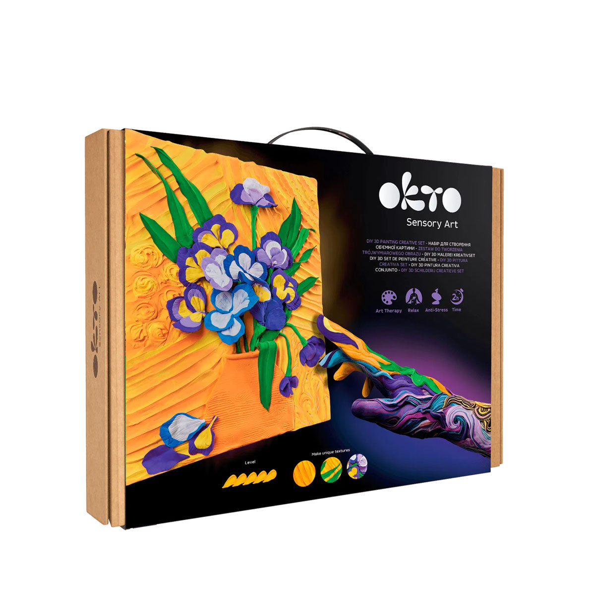 OKTO Sensory Art 3D Painting - Irises