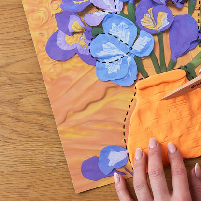 OKTO Sensory Art 3D Painting - Irises