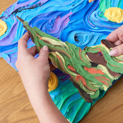 OKTO Sensory Art 3D Painting - Starry Night