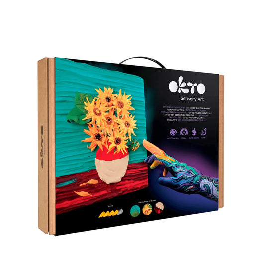 OKTO Sensory Art 3D Painting - Sunflowers