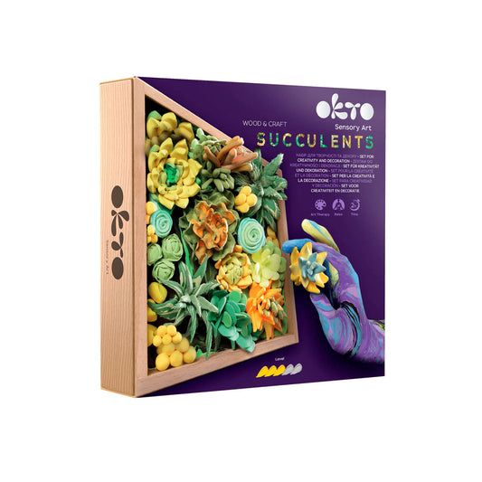 OKTO Sensory Art 3D Succulents - Energy