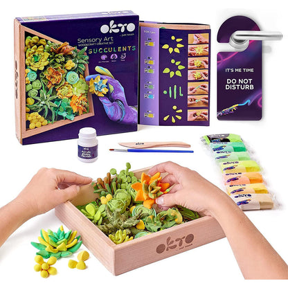 OKTO Sensory Art 3D Succulents - Energy