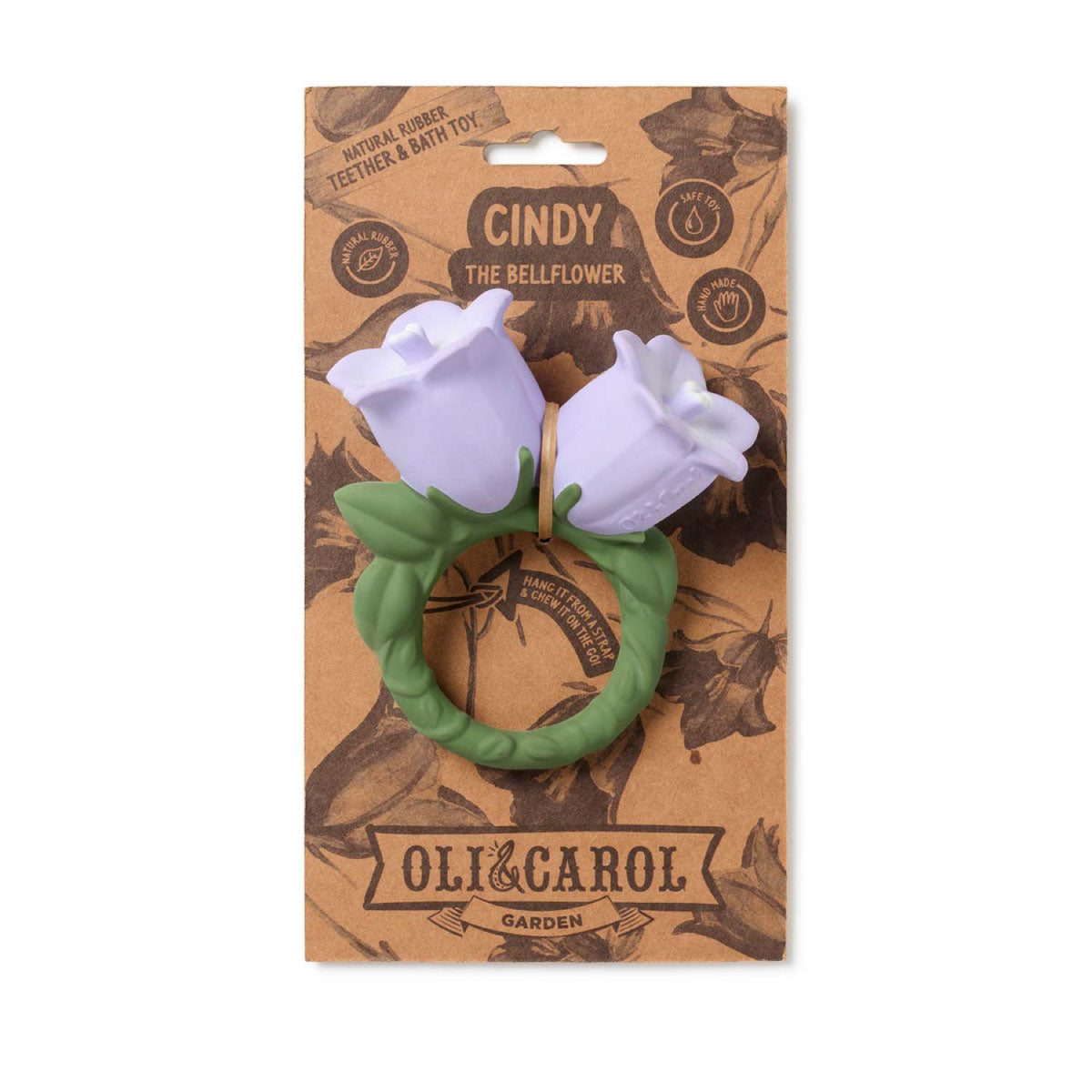 Oli & Carol Cindy the Bellflower Baby Teether