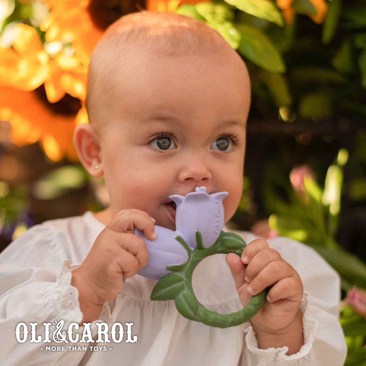 Oli & Carol Cindy the Bellflower Baby Teether