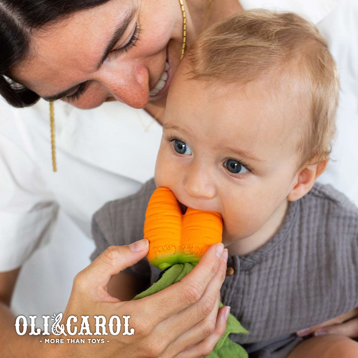 Oli & Carol Cathy the Carrot Lovey-Teether