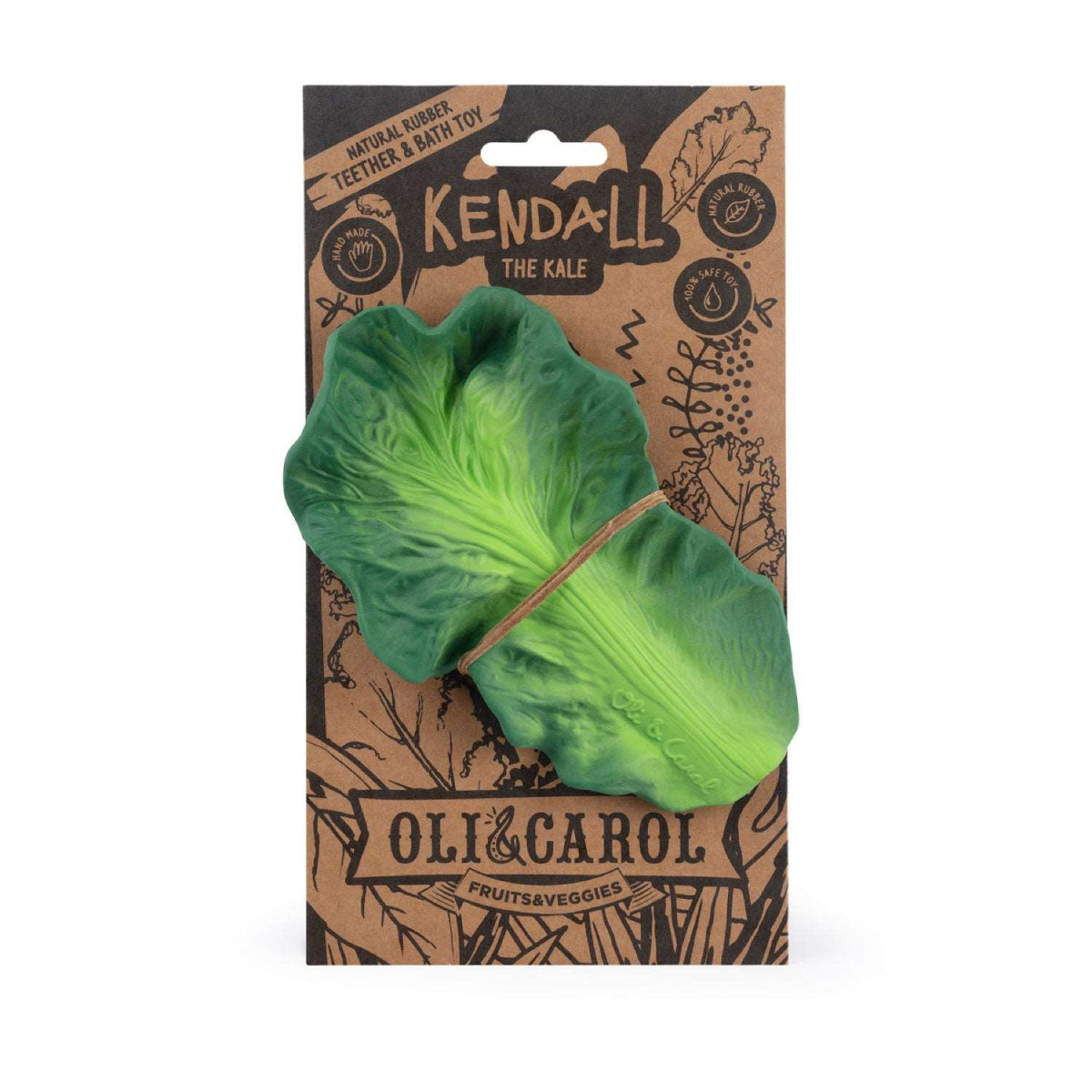 Oli & Carol Kendall the Kale Baby Teether