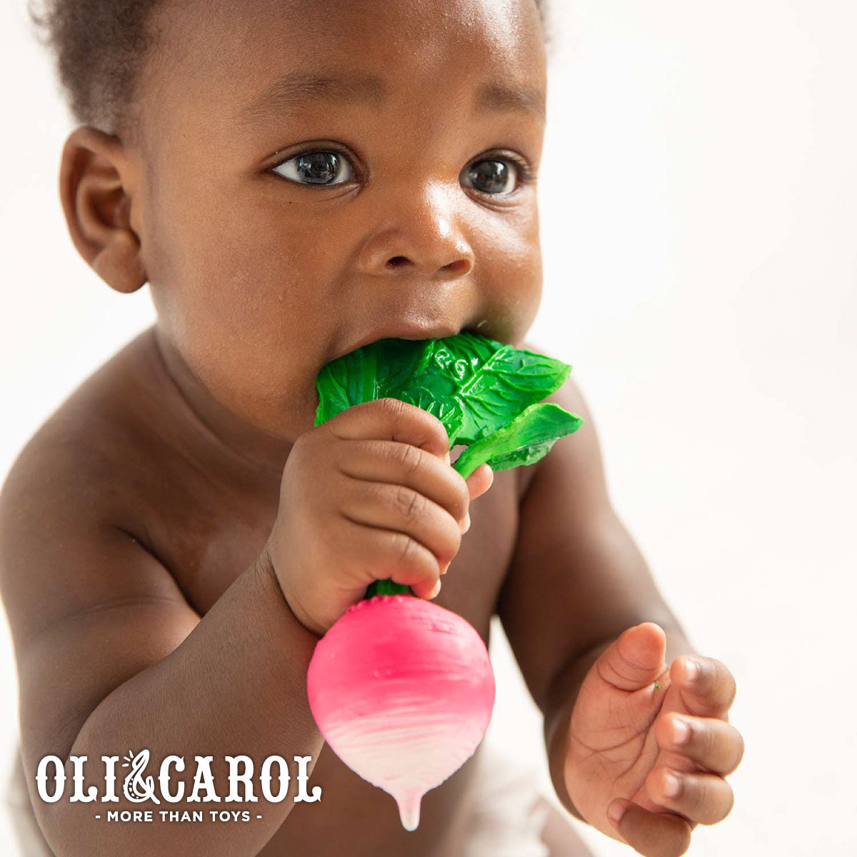 Oli & Carol Ramona the Radish Baby Teether