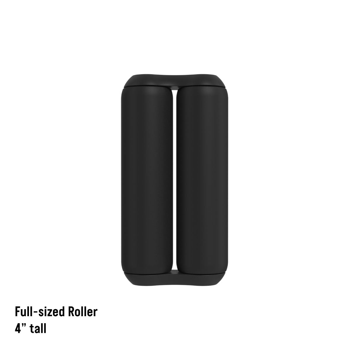 ONO Full-Sized Roller Soft Touch Plastic Fidget in Black