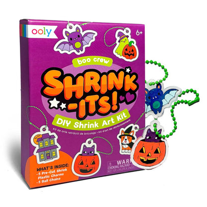 OOLY Boo Crew Shrink-Its DIY Shrink Art Kit