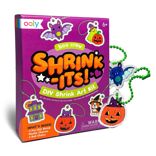 OOLY Boo Crew Shrink-Its DIY Shrink Art Kit