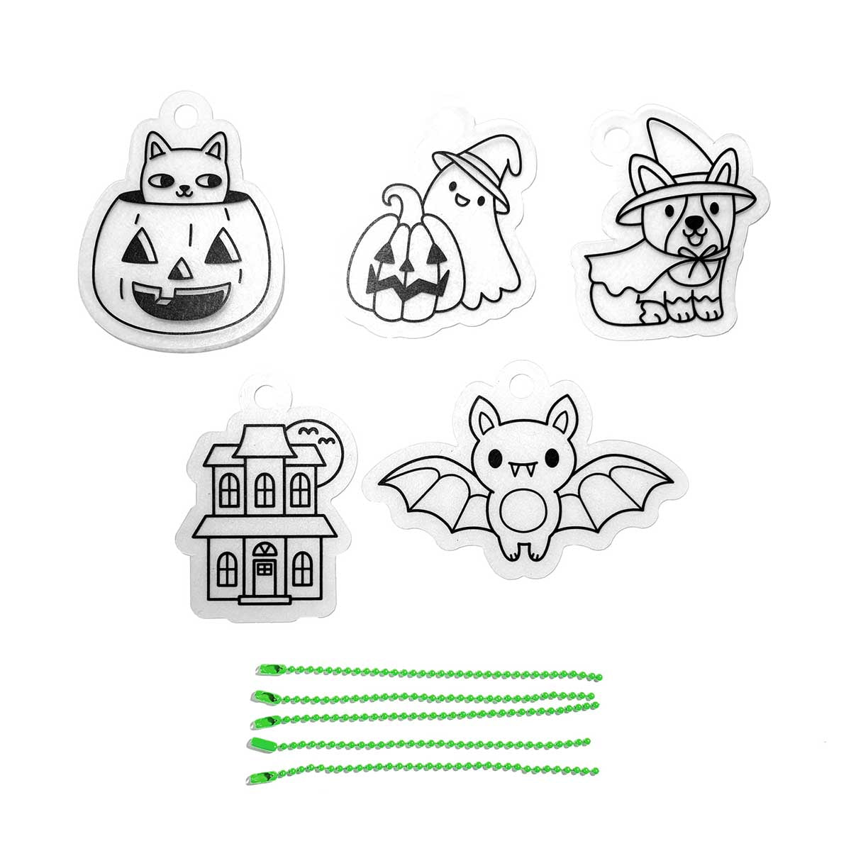 OOLY Boo Crew Shrink-Its DIY Shrink Art Kit