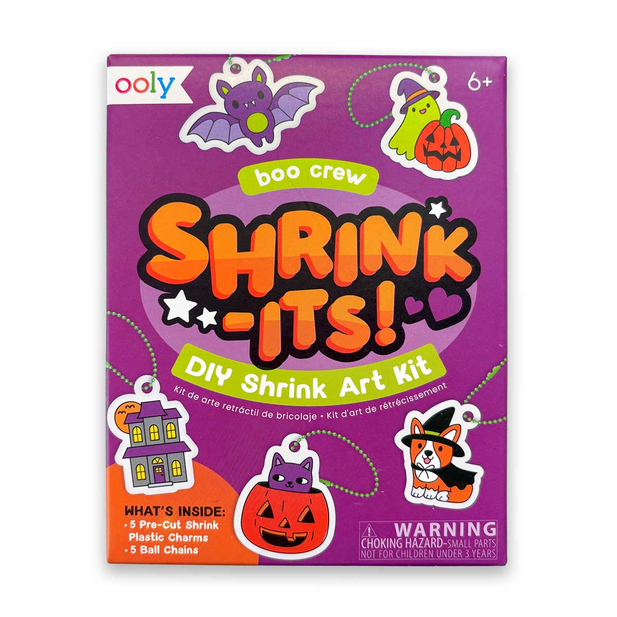 OOLY Boo Crew Shrink-Its DIY Shrink Art Kit