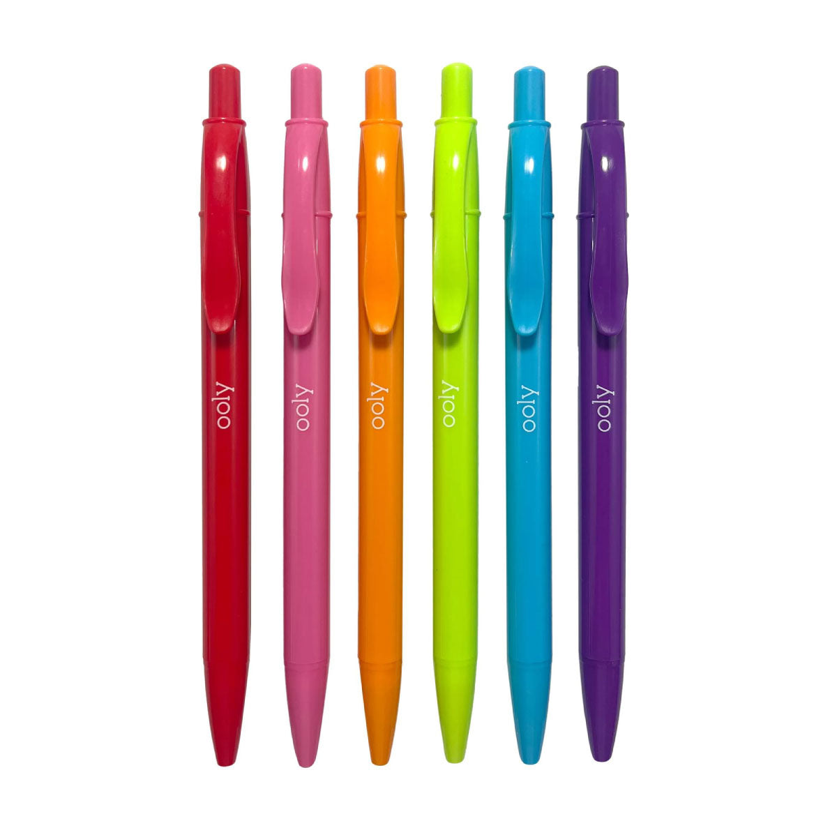 ooly Bright Writers Ballpoint Pens - 6 pk