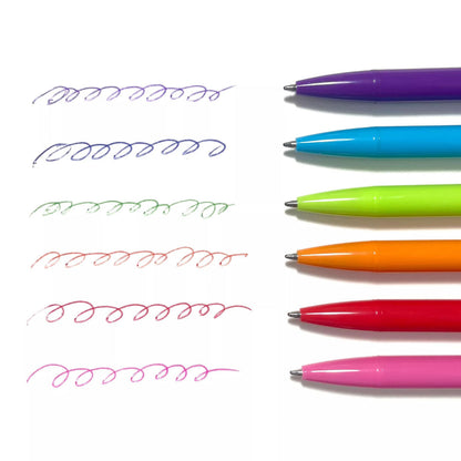 ooly Bright Writers Ballpoint Pens - 6 pk