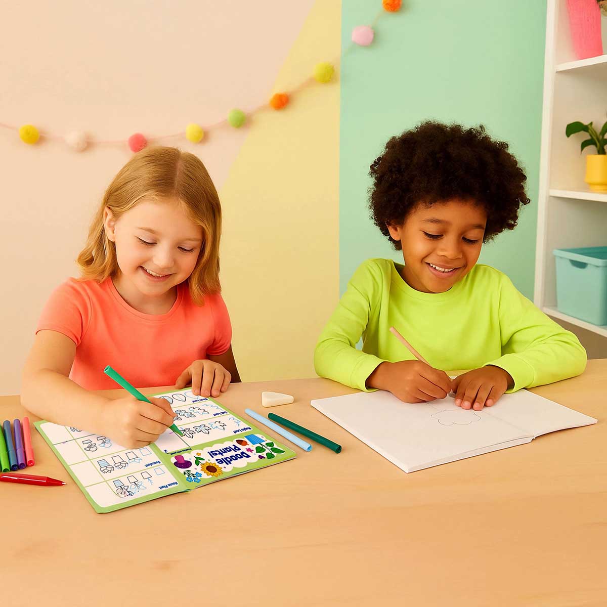 OOLY Doodle Fun Draw & Color Activity Kit