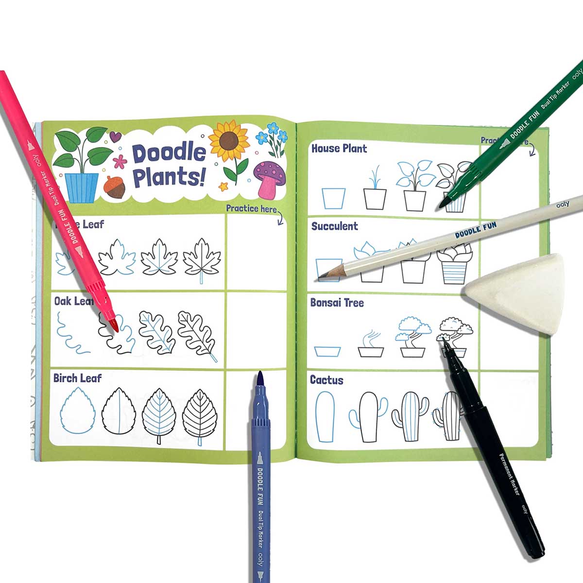 OOLY Doodle Fun Draw & Color Activity Kit