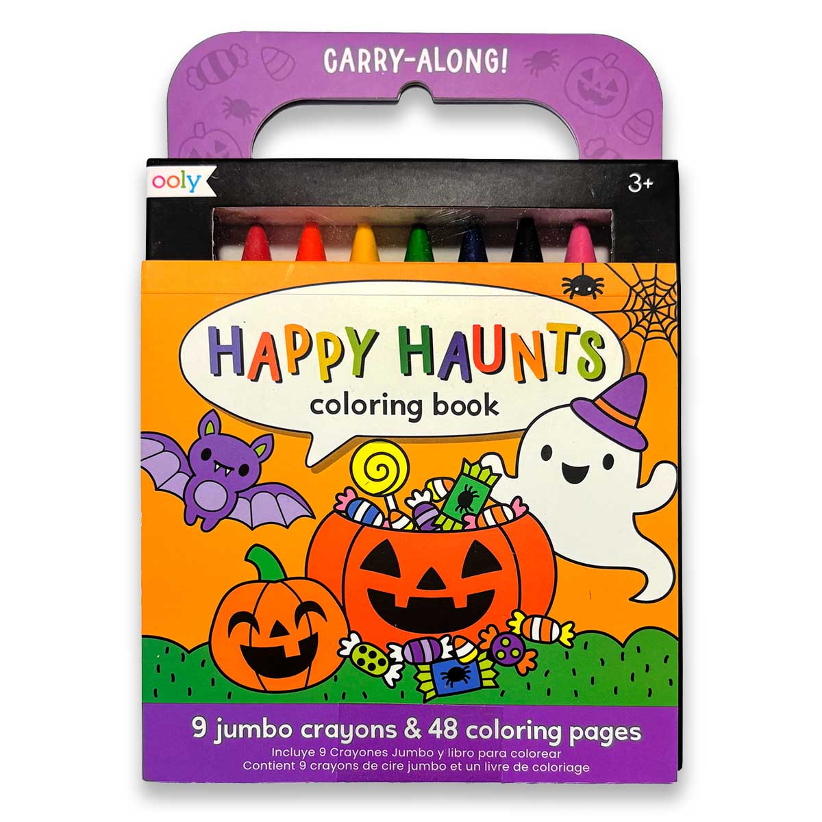 OOLY Happy Haunts Coloring Book Carry-Along!