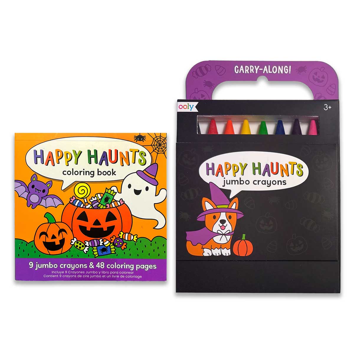 OOLY Happy Haunts Coloring Book Carry-Along!