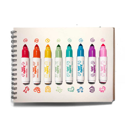 OOLY Jumbo Jots 8 Dual Tip Unicorn Markers