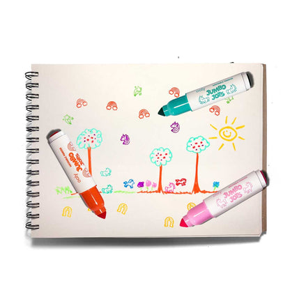 OOLY Jumbo Jots 8 Dual Tip Unicorn Markers