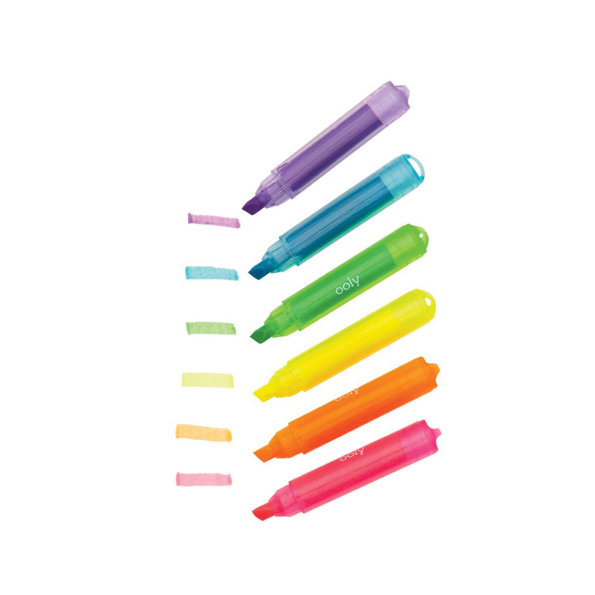 Monster Mini Scented Neon Highlighters - Set of 6