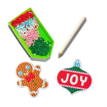 OOLY Jingle & Joy Razzle Dazzle DIY Gem Sticker Kit
