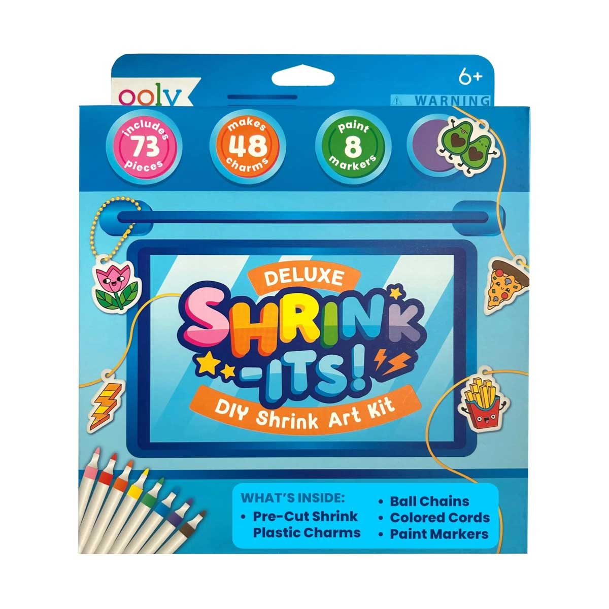 Shrink-Its: D.I.Y. Shrink Art Kit - Deluxe - 73-piece set - from Ooly