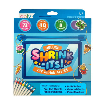 Shrink-Its: D.I.Y. Shrink Art Kit - Deluxe - 73-piece set - from Ooly